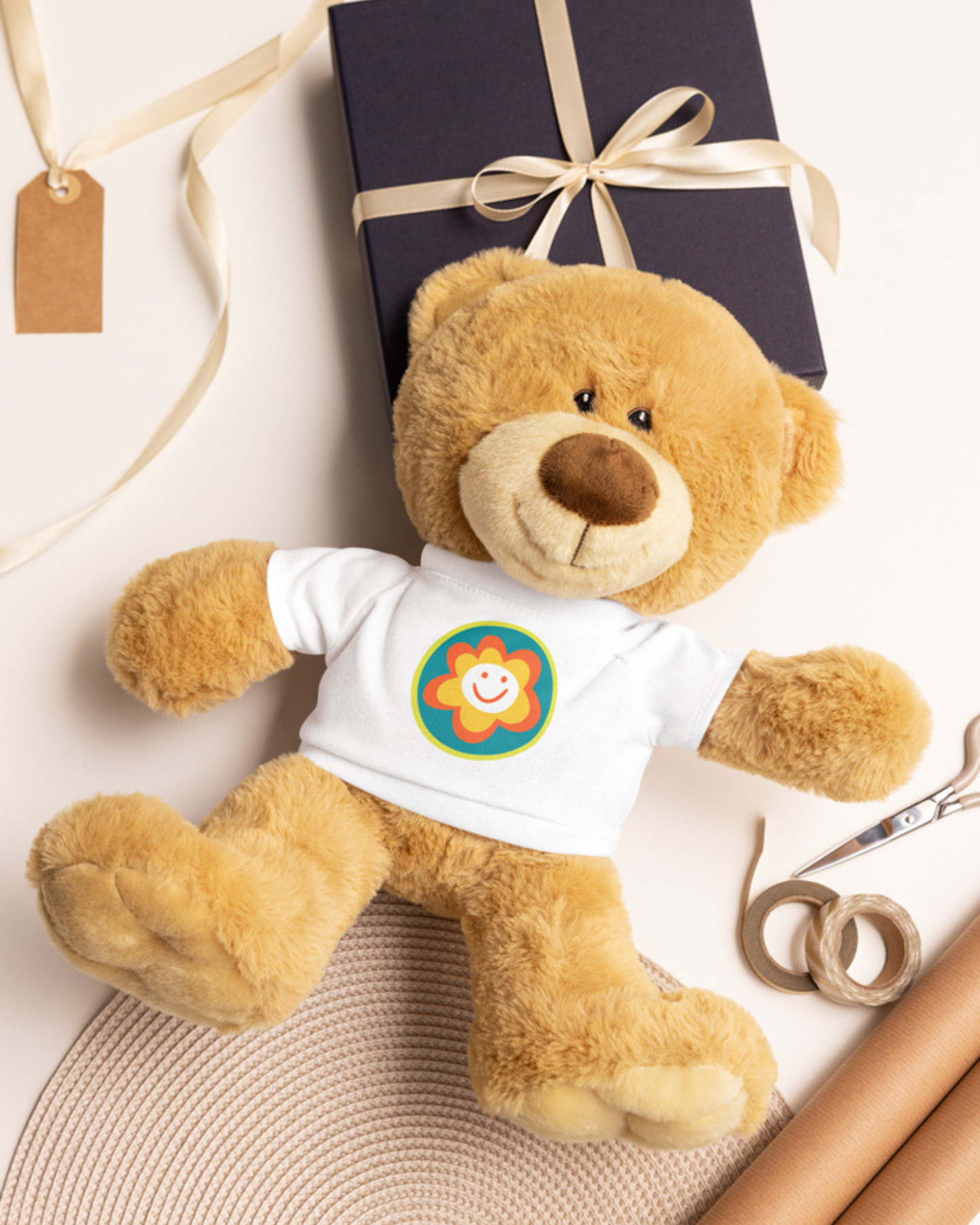 Teddy bear with a t-shirt